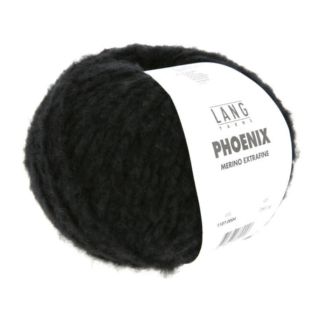 Lang Yarns Phoenix – 100g / 270m – Black (0004)