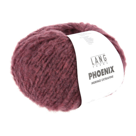 Lang Yarns Phoenix – 100g / 270m – Red Chante Claire (0160)