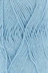 Lang Yarns Quattro Lamé – 50g / 120m – Light Blue (0021) – detail