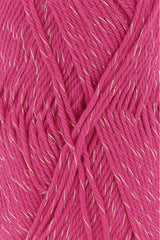 Lang Yarns Quattro Lamé – 50g / 120m – Pink (0065) – detail