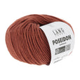 Lang Yarns Poseidon yarn, Rust, colour 0087, ball photograph