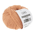 Lang Yarns Poseidon yarn, Tangerine, colour 0159, ball photograph