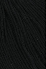 Lang Yarns Baby Cotton – 50g / 180m – Black (0004) – detail