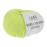 Lang Yarns Baby Cotton – 50g / 180m – Light Green (0016)