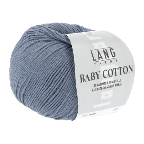 Lang Yarns Baby Cotton – 50g / 180m – Light Jeans (0033)