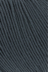 Lang Yarns Baby Cotton – 50g / 180m – Dark Grey (0070) – detail