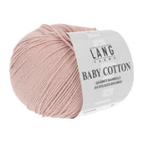 Lang Yarns Baby Cotton – 50g / 180m – Dark Rose (0209)