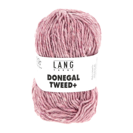 Lang Yarns Donegal Tweed+ Yarn, 105m / 50g – Rose (0009)