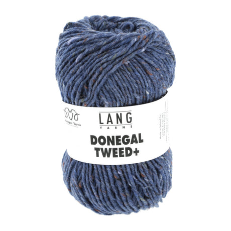 Lang Yarns Donegal Tweed+ Yarn, 105m / 50g – Jeans (0033)