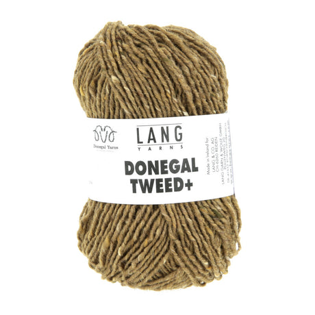 Lang Yarns Donegal Tweed+ Yarn, 105m / 50g – Brass (0050)