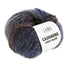 Lang Yarns Cashmere Light Color yarn, Pink/Bordeaux/Turquoise, colour 0005, ball photograph