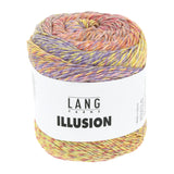 Lang Yarns Illusion – 100g / 270m – Rose/Yellow/Lilac/Orange (0001)