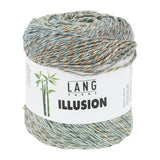 Lang Yarns Illusion – 100g / 270m – Blue/Brown/Grey/Seafoam (0009)