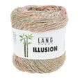 Lang Yarns Illusion – 100g / 270m – Salmon/Orange/Aqua/Offwhite (0011)
