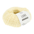 Lang Yarns Ananas yarn, Light Yellow, colour 0013, ball photograph