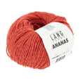 Lang Yarns Ananas yarn, Tomato, colour 0061, ball photograph
