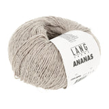 Lang Yarns Ananas yarn, Stone, colour 0096, ball photograph