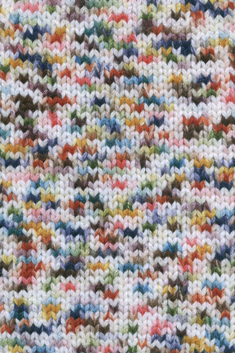 Lang Yarns Mosaic – 100g / 140m – Petrol/Purple/Rose/Brown (0003) – detail