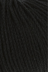 Lang Yarns Nomad – 25g / 125m – Black (0004) – detail