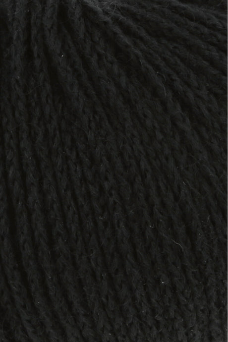 Lang Yarns Nomad – 25g / 125m – Black (0004) – detail