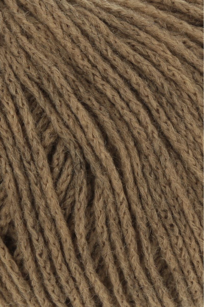 Lang Yarns Nomad – 25g / 125m – Brown (0068) – detail