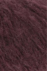 Lang Yarns Baby Lama – 50g / 120m – Burgundy (0062) – detail