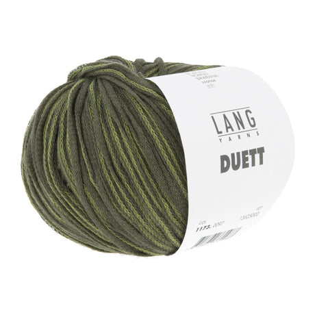 Lang Yarns Duett – 50g / 140m – Dark Olive/Light Olive (0097)