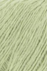 Lang Yarns Whisper – 50g / 125m – Pistachio (0116) – detail