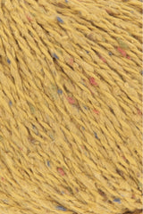 Lang Yarns Cotton Tweed – 50g / 130m – Ochre (0011) – detail