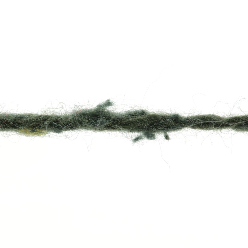 Lang Yarns Cotton Tweed – 50g / 130m – Dark Green (0018) – yarn texture