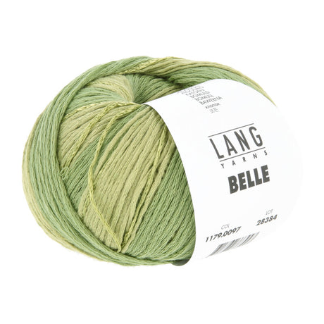 Lang Yarns Belle – 50g / 190m – Light Olive (0097)