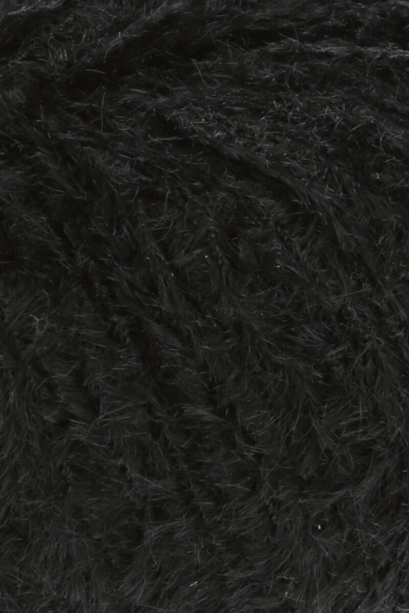 Lang Yarns Velvet – 50g / 170m – Black (0004) – detail