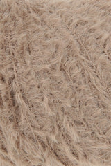 Lang Yarns Velvet – 50g / 170m – Light Brown (0096) – detail