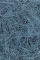 Lang Yarns Fluffy – 50g / 205m – Steel Blue (0010) – detail