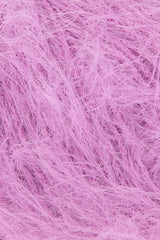 Lang Yarns Fluffy – 50g / 205m – Cyclamen (0085) – detail