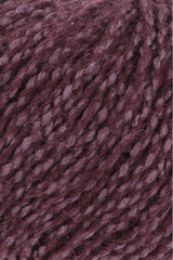 Lang Yarns Luma – 50g / 120m – Dark Red (0061) – detail