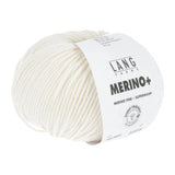 Lang Yarns Merino+ – 50g / 90m – Offwhite (0002)