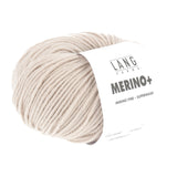 Lang Yarns Merino+ – 50g / 90m – Light Beige (0096)