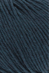 Lang Yarns Merino+ – 50g / 90m – Petrol Mélange (0233) – detail