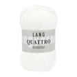 Lang Yarns Quattro – 50g / 120m – White (0001)