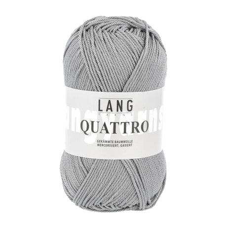 Lang Yarns Quattro – 50g / 120m – Silver (0023)
