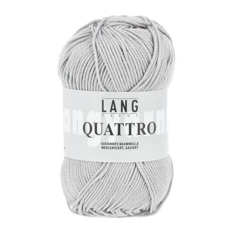 Lang Yarns Quattro – 50g / 120m – Grey (0024)