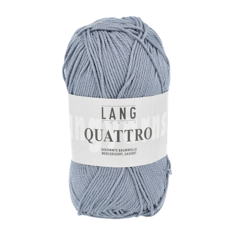 Lang Yarns Quattro – 50g / 120m – Light Jeans (0033)