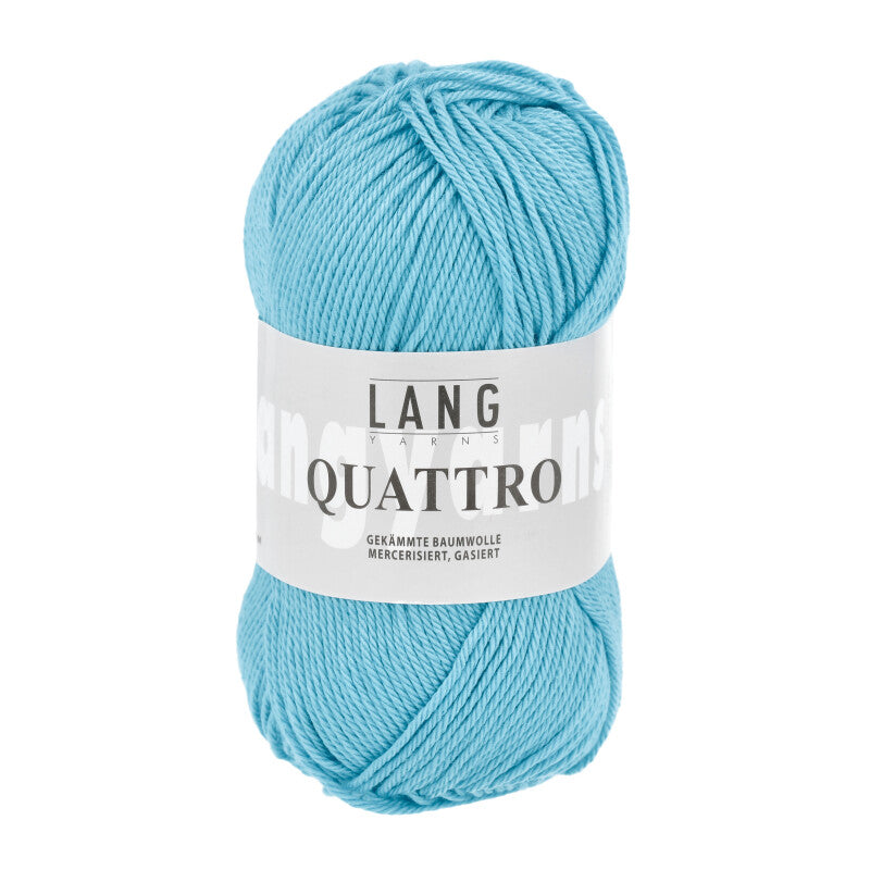 Lang Yarns Quattro – 50g / 120m – Turquoise (0079)