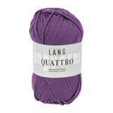 Lang Yarns Quattro – 50g / 120m – Purple (0080)