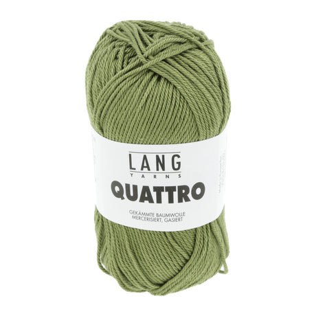 Lang Yarns Quattro – 50g / 120m – Moss (0316) – B view