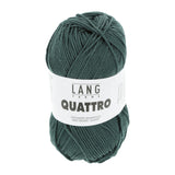 Lang Yarns Quattro – 50g / 120m – Bottle Green (0418) – B view