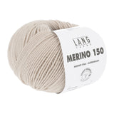 Lang Yarns Merino 150 Yarn, 150m / 50g – Sand (0096)