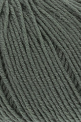 Lang Yarns Merino 150 Yarn, 150m / 50g – Olive (0098), yarn texture