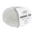 Lang Yarns Merino 150 Yarn, 150m / 50g – Light Grey Mélange (0223)